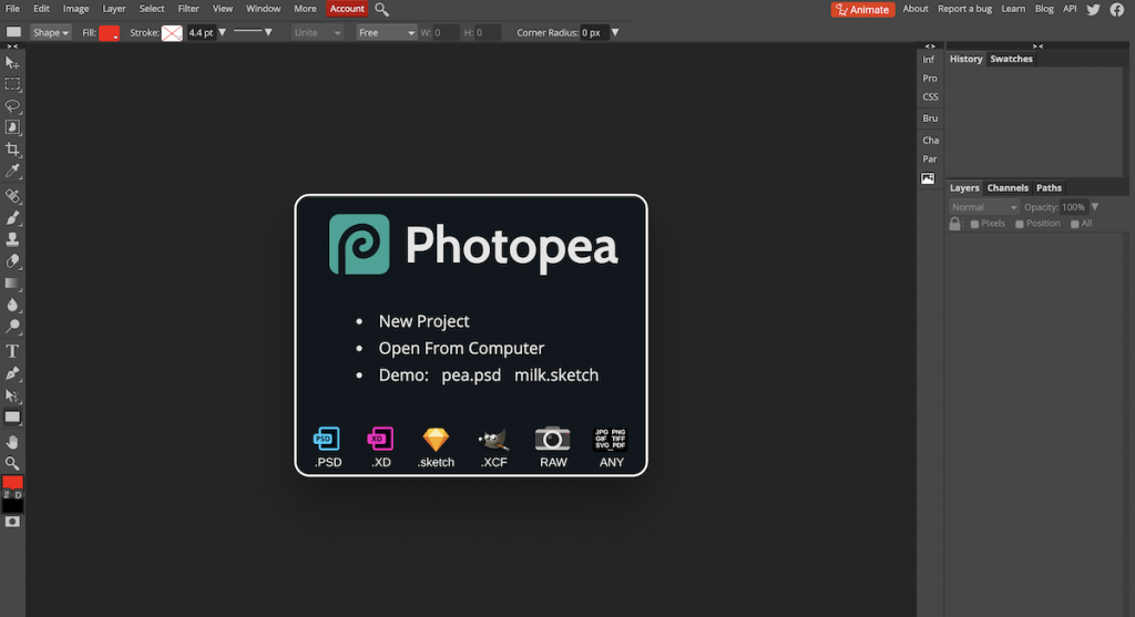 alternatives to photoshop for mac free