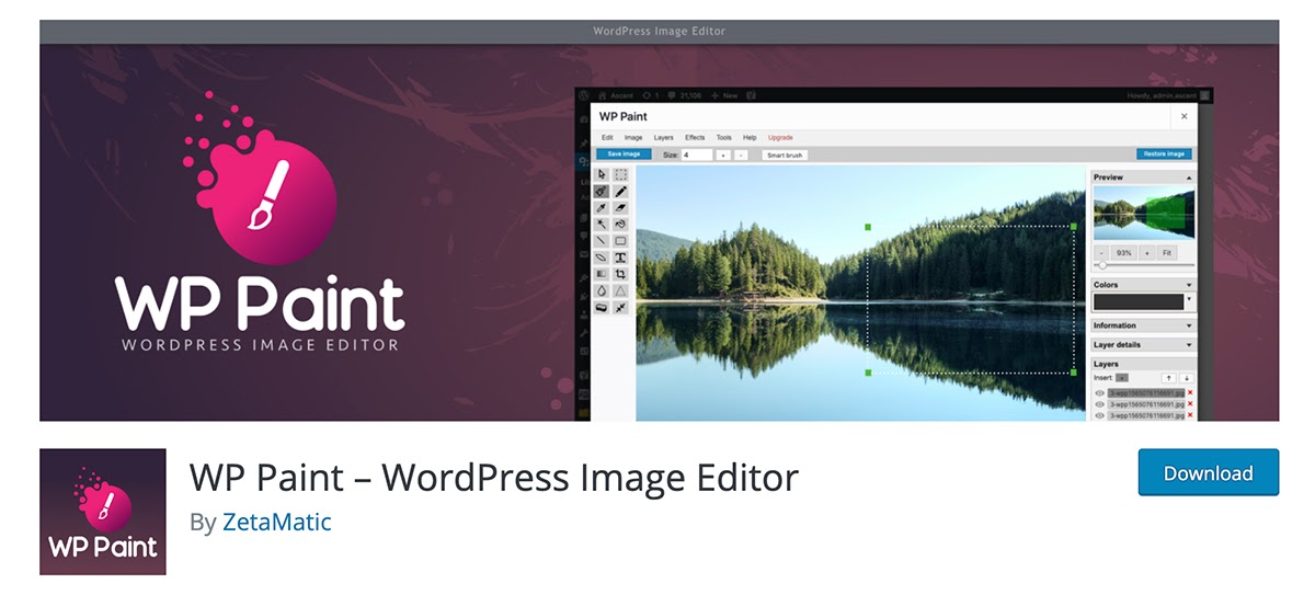 WP Paint - WordPress Image Editor