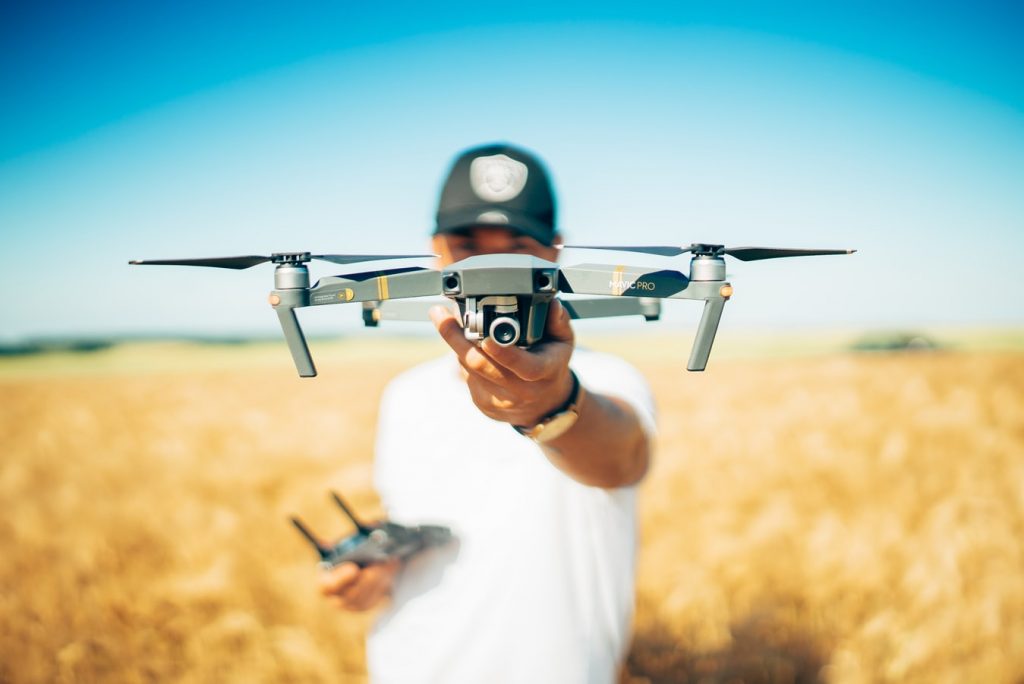 A drone used for photography