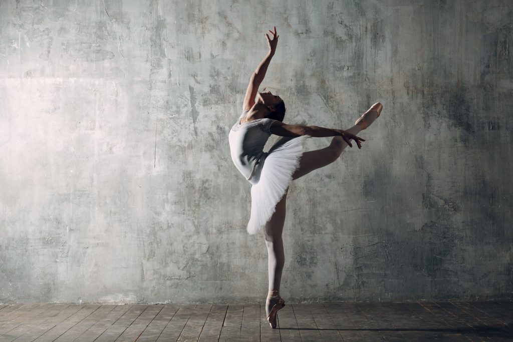 ballerina posing