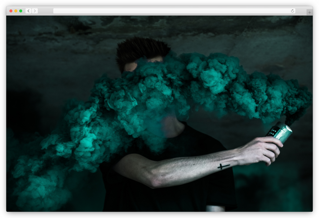 smoke bomb photography