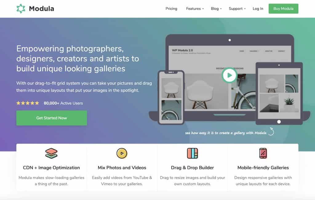 Create an image gallery in WordPress