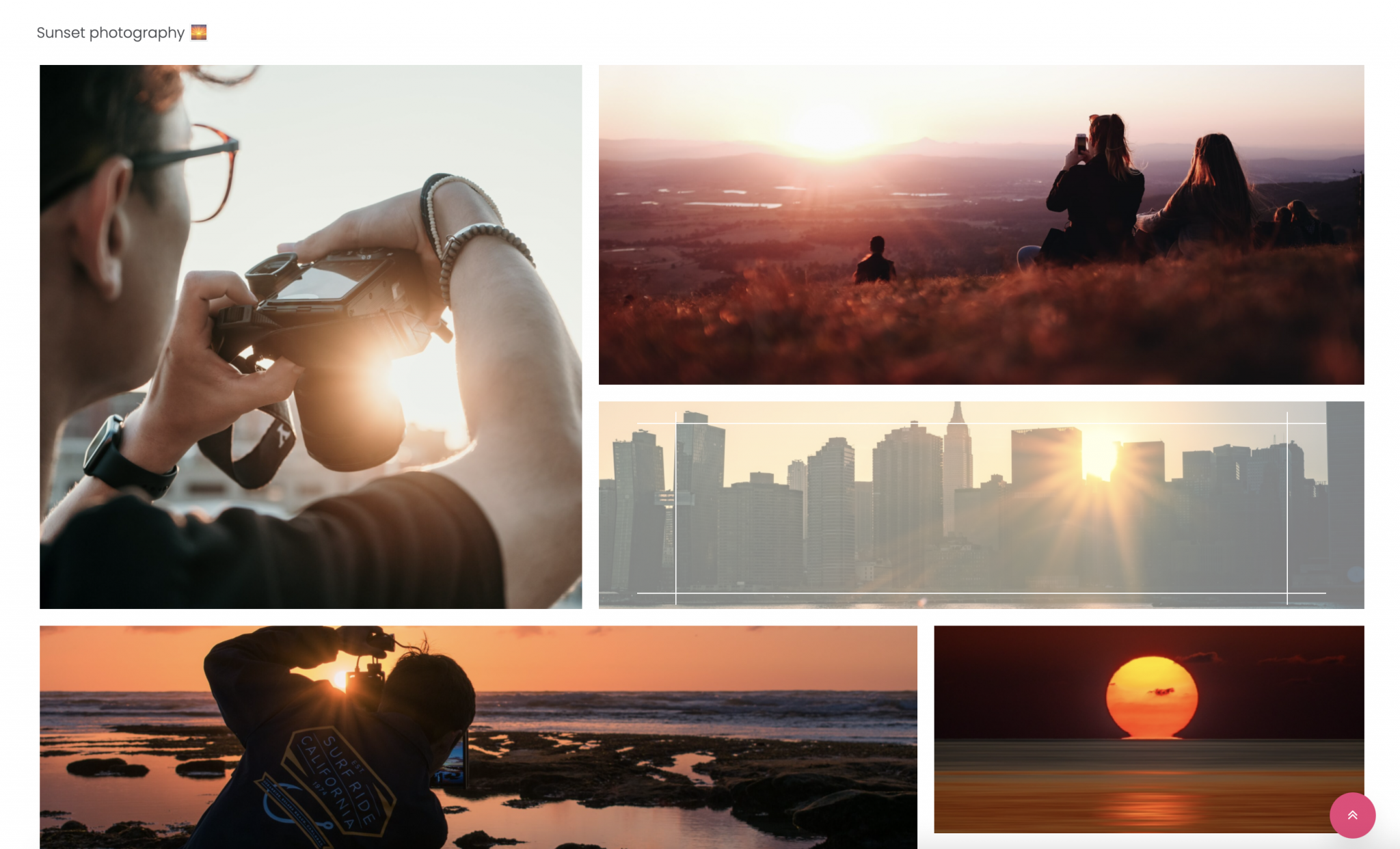 How to create a photo gallery website A complete guide