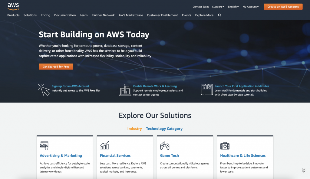 Self-managed WordPress hosting AWS