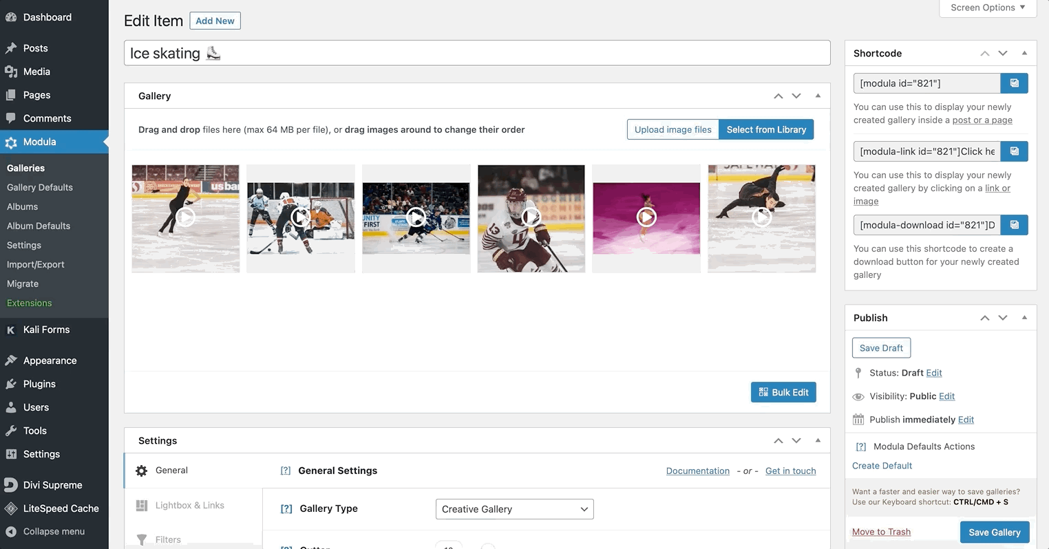 Add video to WordPress page