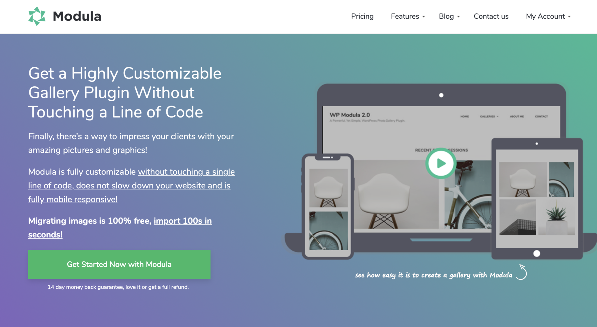 How to make an online photo gallery in WordPress