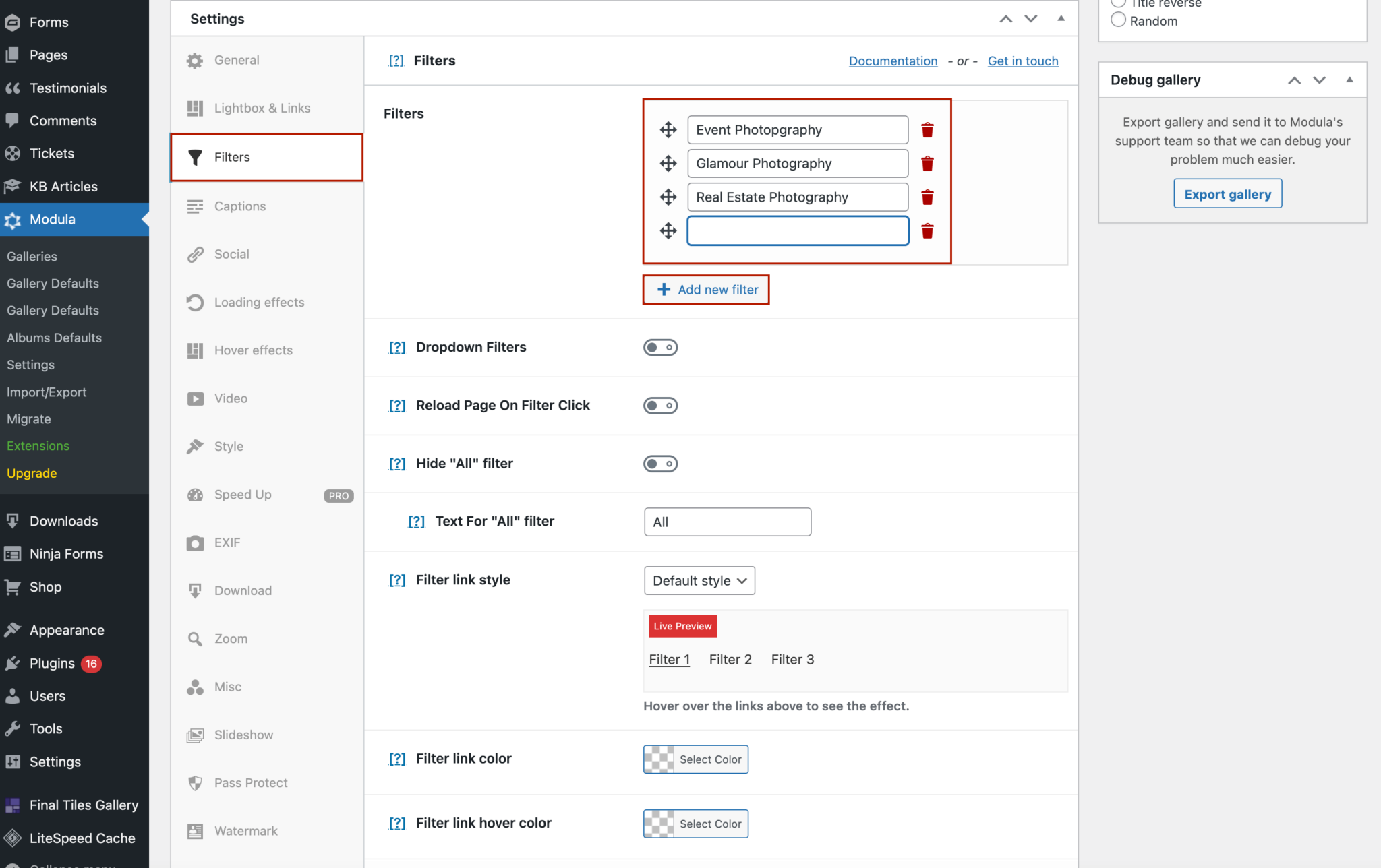 How To Filter Your Image/Video Portfolio By Category In WordPress