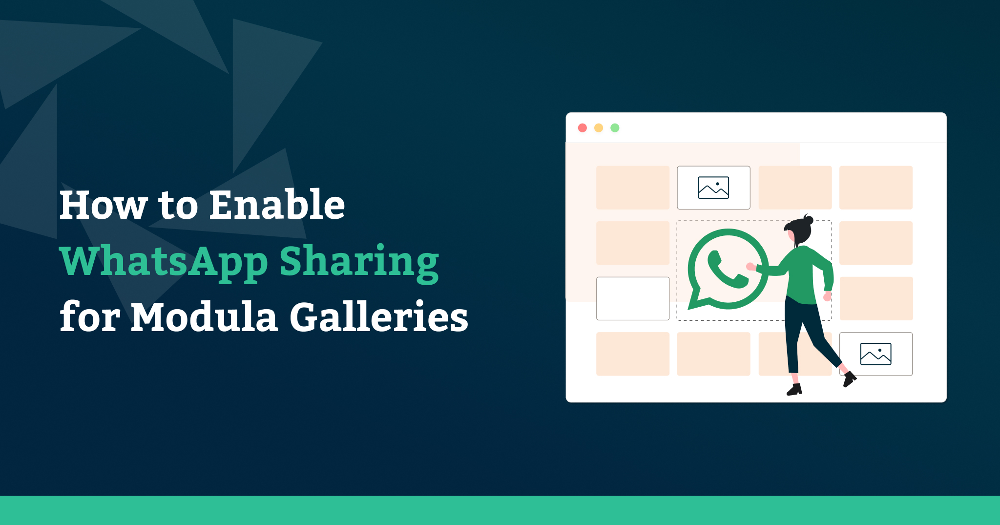 How to Enable WhatsApp Sharing for Modula Galleries